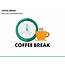 Coffee Break PowerPoint Template  PPT Slides SketchBubble