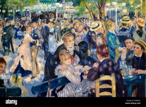 Auguste Renoir 1841 1919 El Baile Del Molino De La Galette 1876