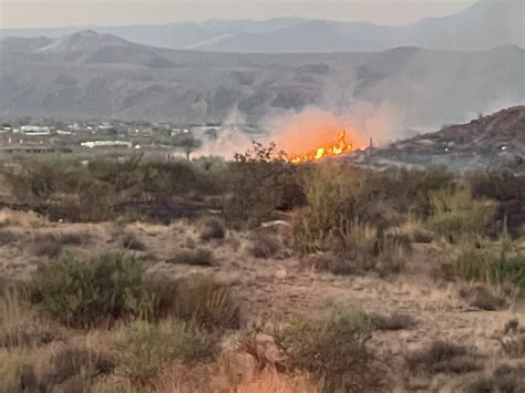 Size Of Diamond Fire In Northeast Scottsdale Recalculated