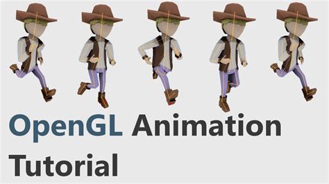 Opengl Skeletal Animation Tutorial 1 Youtube