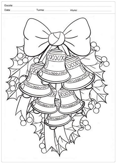 Desenhos De Natal Para Colorir E Imprimir Desenhos Natalinos Em Pdf
