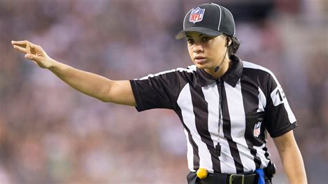 Maia Chaka Just Became The First Black Female Official In The Nfl Glamour