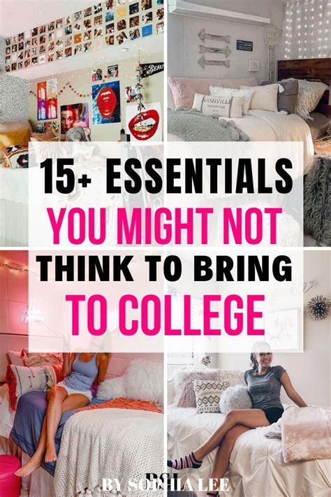 Unexpected Things To Bring To College 15 Items You Probably Didn’t Think To Bring To College