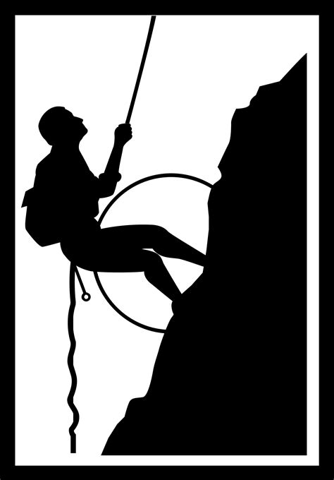 Rock Climber Clipart Outdoor White Climb Adventure Pictures On Cliparts