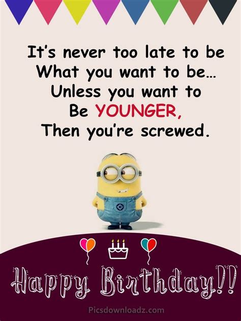 People have different kinds of humor. Birthday Quotes : Funny Happy Birthday Wishes for Best ...