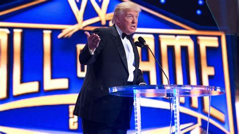 Wwe Acknowledges Hall Of Famer Donald Trumps Election As Us