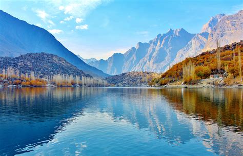 Beautiful Lake In Pakistan Landscape Image Free Stock Photo Public