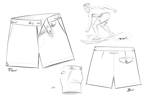 Swimwear Sketches At Explore Collection Of