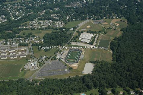 Aerial View Of West Chester University West Chester Pa