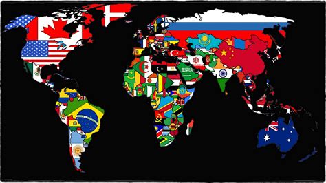 World Map Flag Map 1920x1080 Wallpaper Wallhavencc