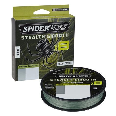 Spiderwire Stealth Smooth 8 Moss Green Gevlochten Lijn 150m