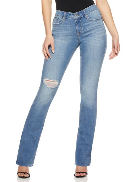 Sofia Jeans Women S Marisol Bootcut Mid Rise Jeans Walmart Com