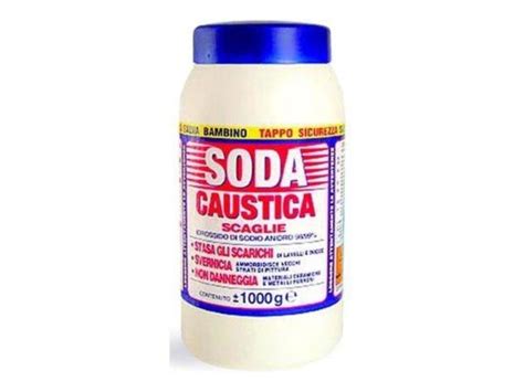 Soda Caustica Scaglie 1kg