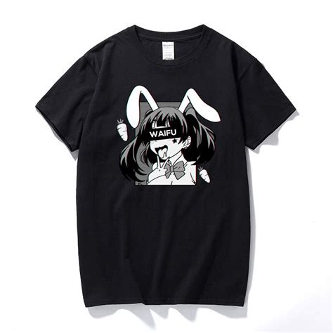 hentai anime t shirt otaku lewd hentai cute girl manga ahegao tshirt kawaii sexy girl graphic