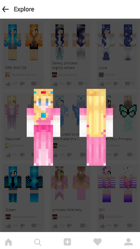 Princess Skins For Minecraft For Android Download