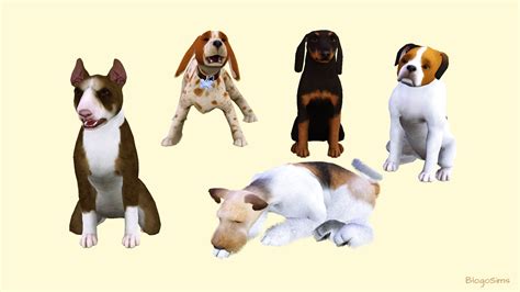 My Sims 3 Blog Small Dog Poses By Blogosims
