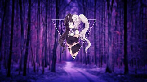 Gratis 79 Kumpulan Wallpaper Anime Girl Purple Hd Terbaru
