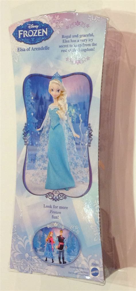 Mattel Disney Frozen Classic Sparkle Princess Elsa Fashion Doll Nip Ebay