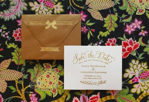 If they have around 50, they will book one place, if they have 80, they will choose another. Save The Date Cards For Your Wedding: 40 Beautiful Ideas To Inspire - Jayce-o-Yesta