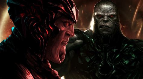 Darkseid gives to steppenwolf the command of the dog calvary to hold the new genesis raid, but was killed by highfather. Young Darkseid Revealed in The Concept Art of Justice League
