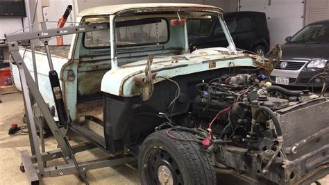 F100 To Crown Vic Frame Swap Ep6 Body Mounting Motorbikes And