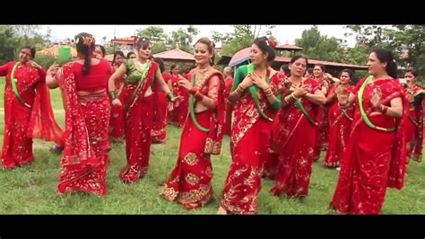 New Nepali Teej Song 2016 2073 Typical Teej Song Kahile Purba By Jyoti Koirala Youtube
