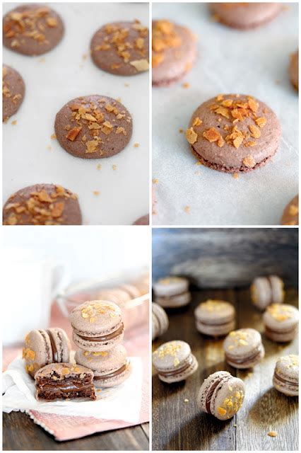 Foodagraphy By Chelle Chocolate Hazelnut Feuilletine Macarons