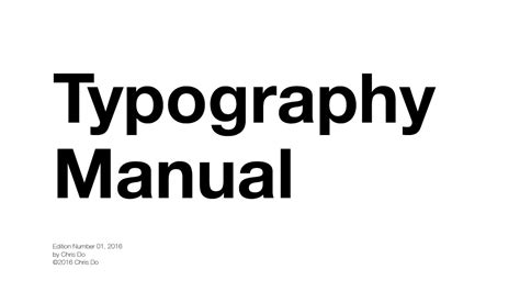 Typography Tutorial 10 Rules To Help You Rule Type YouTube