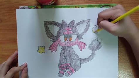 How To Draw Litten Youtube