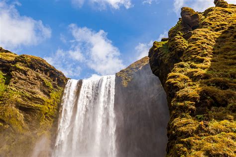 Skogafoss Is One Of The Most Well Known Waterfalls In Iceland And