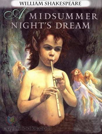 A Midsummer Night S Dream By William Shakespeare Free At Loyal Books