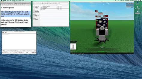 How To Use Script Bot On Roblox Mac Os X Youtube