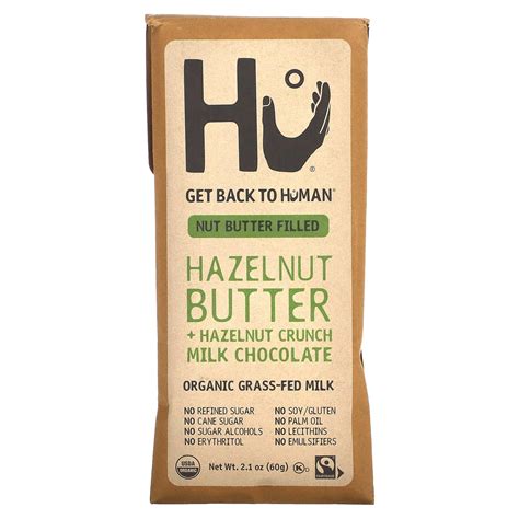 Hu Hazelnut Butter Hazelnut Crunch Milk Chocolate 2 1 Oz 60 G