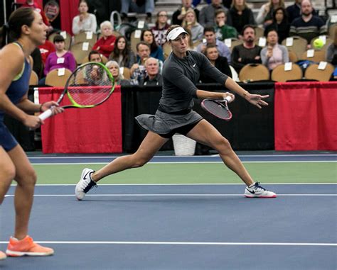 Doubles Finals Match During Dow Tennis Classic Feb