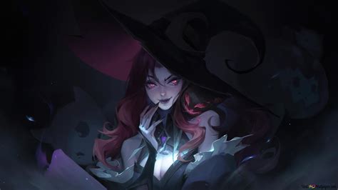 Bewitching Miss Fortune League Of Legends Lol 4k Wallpaper Download