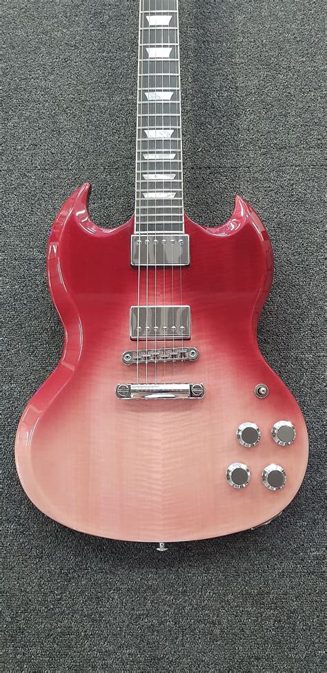 Gibson Sg Standard Hp Ii Hot Pink Fade Rockshop Reverb