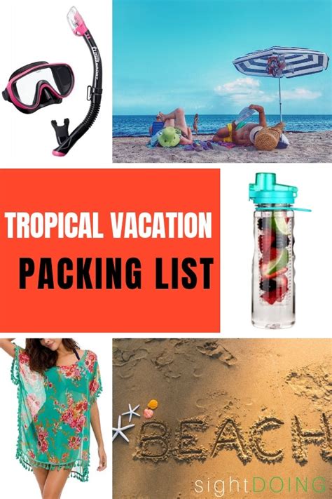 Tropical Vacation Packing List What Every Traveler Should Bring