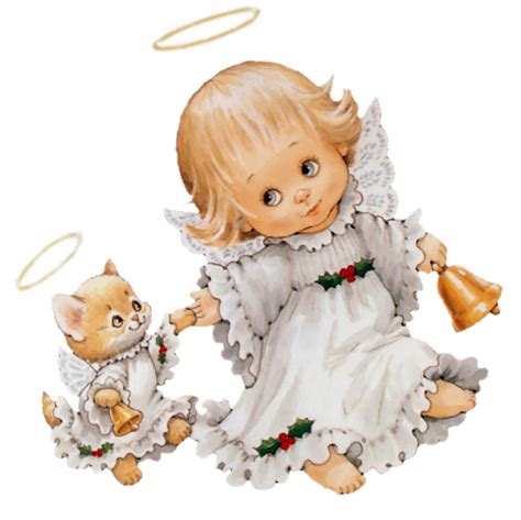 Cute Angel With Kitten Free Png Clipart Picture By Joeatta78 On Deviantart
