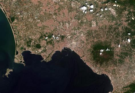 Napoli Vista Dal Satellite Sentinel 2b La Spettacolare Immagine Dallo