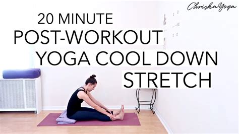 20 Min Post Workout Yoga Cool Down Stretch Hiit Cool Down