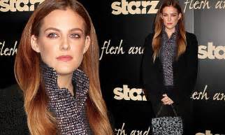 Elvis Actress Granddaughter Riley Keough Attends Flesh And Bone