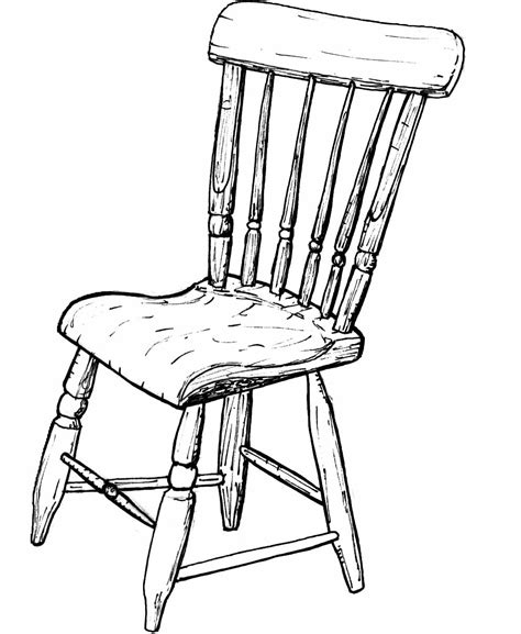 Chair Line Drawing At Explore Collection Of Chair