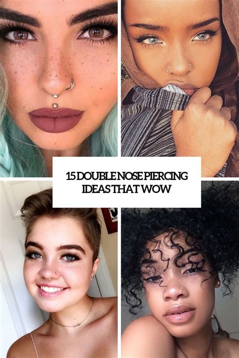 60 Best Nose Piercing Ideas And Inspirations For 2023 Beautycarewow