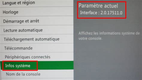 Mise à Jour Système Officielle Xbox 360 Kernel 2017511