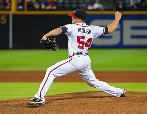 atlanta braves pitcher kris medlen is having a great month in many ways