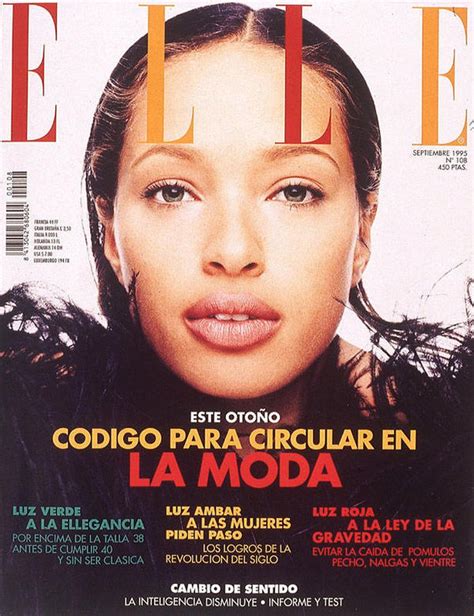 Elle Spain September 1995 Cover Elle Spain