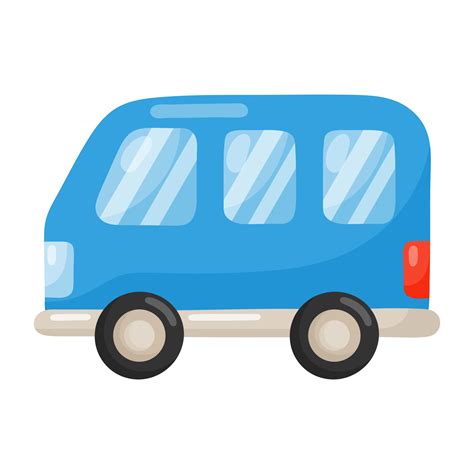 Blue Van Icon 18974667 Png
