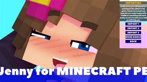 Descarga De Apk De Jenny Ellie Mod Minecraft Pe Para Android