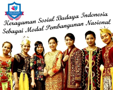 Hampir semua daerah atau suku bangsa memiliki tarian dan nyanyian yang berbeda. Keragaman Sosial Budaya Indonesia Sebagai Modal ...