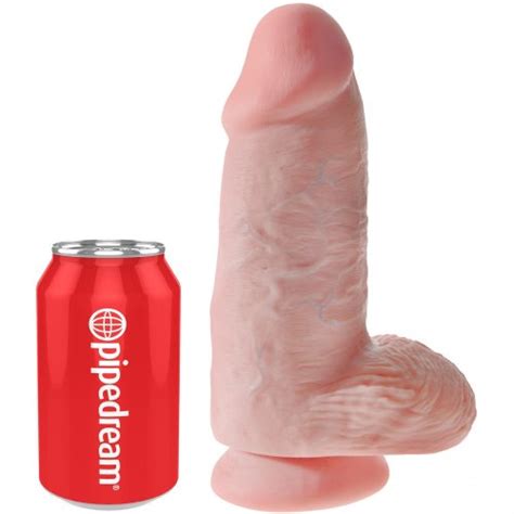 King Cock 9 Inch Chubby Realistic Cock Flesh Sex Toys At Adult Empire